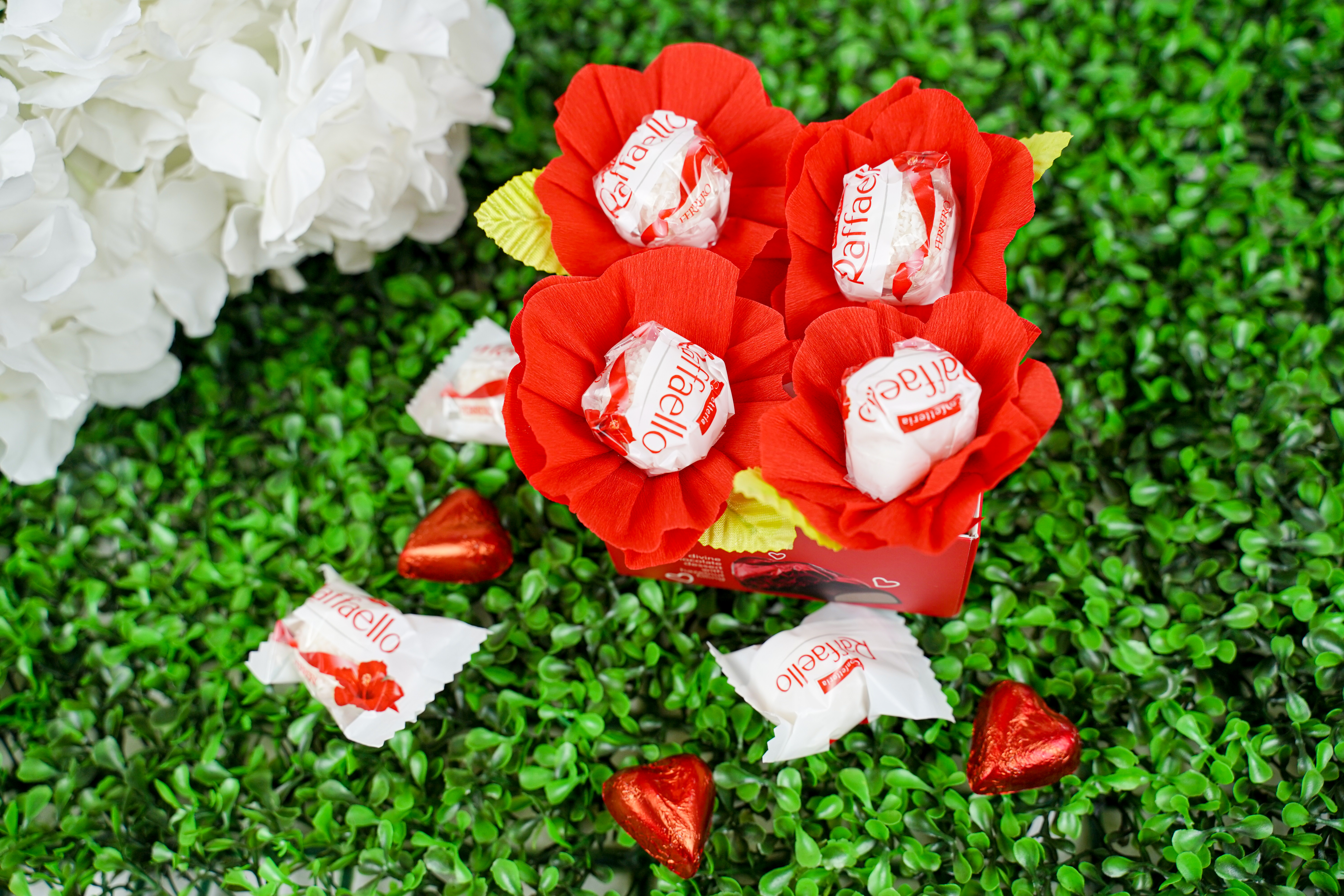 DIY Chocolate Paper Flower Bouquet