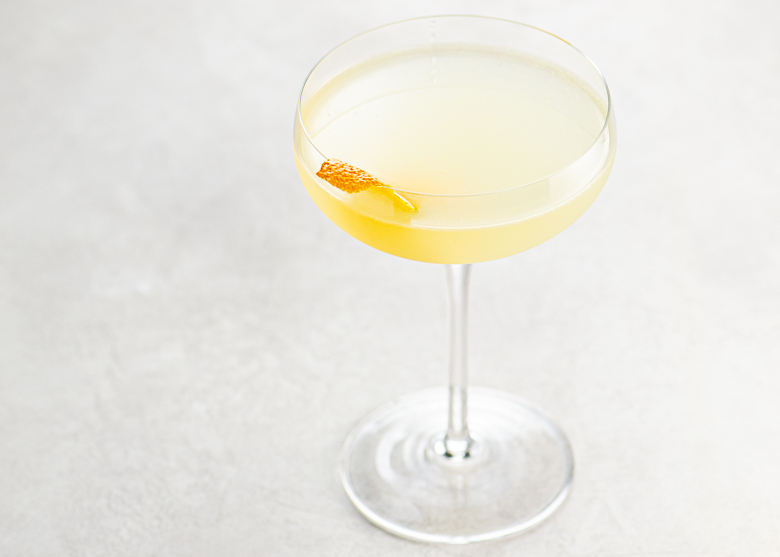 Lillet Blanc Martini, Classic Martini with Lillet Blanc and orange