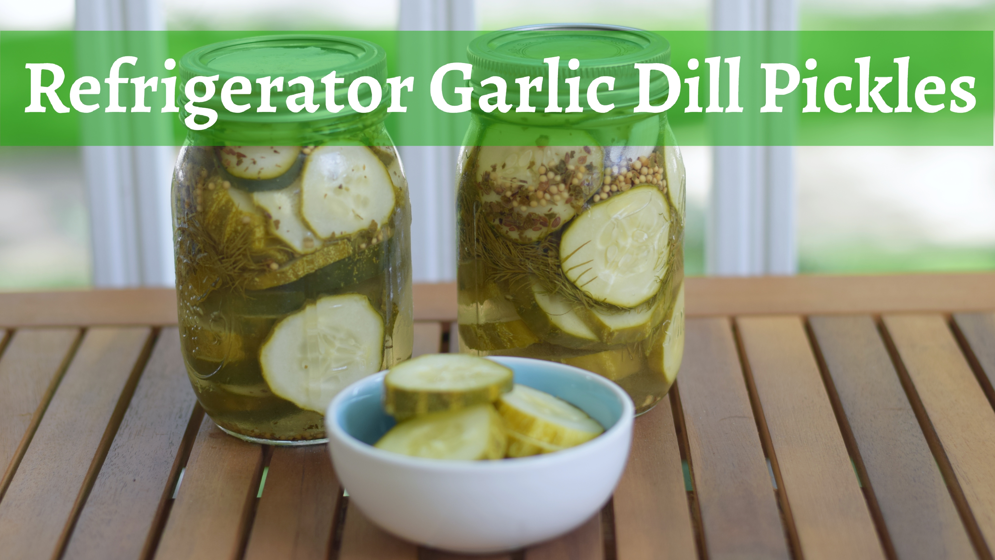 Garlic Dill Pickles