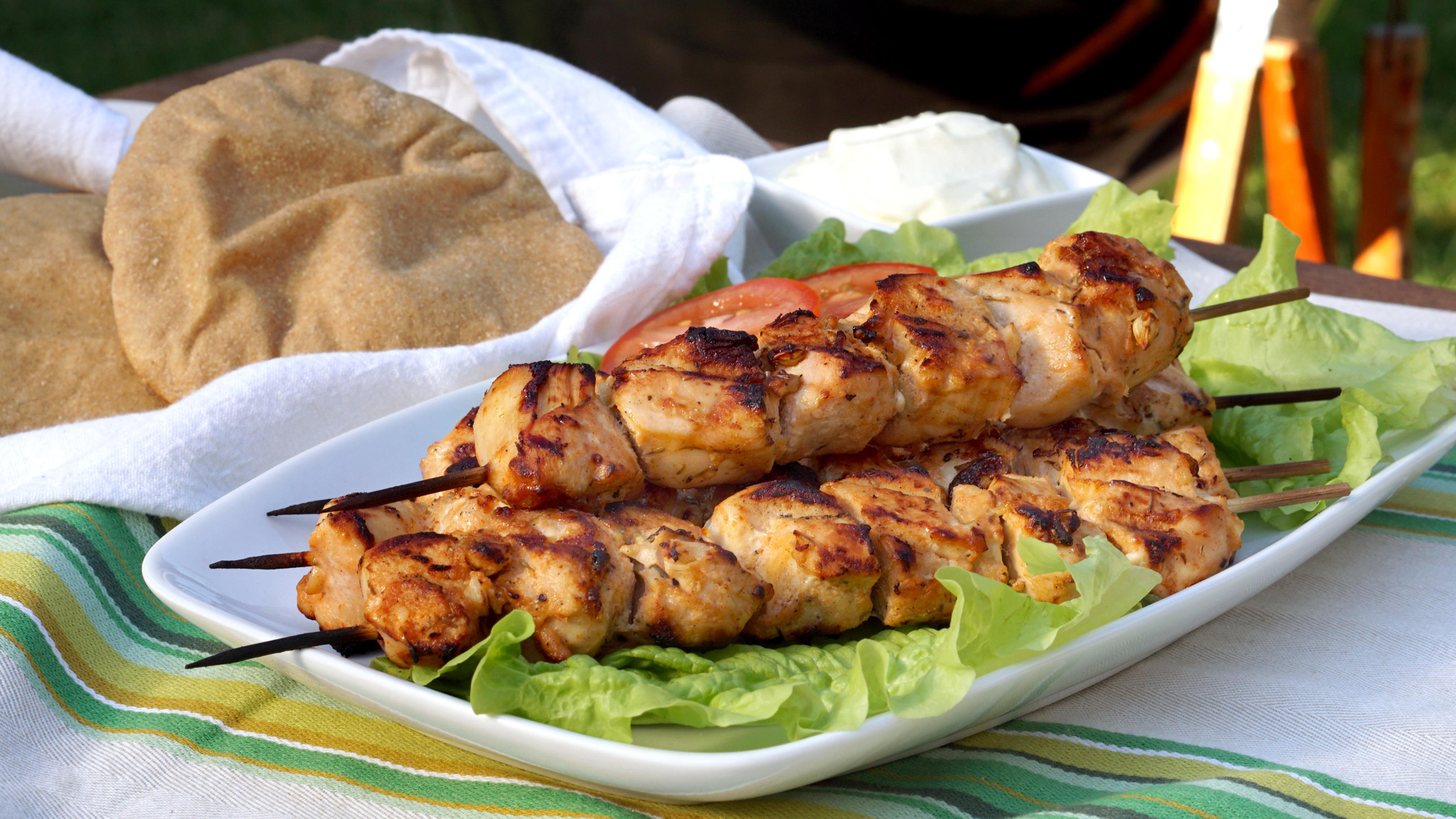 Korean Chicken Skewers - Ahead of Thyme