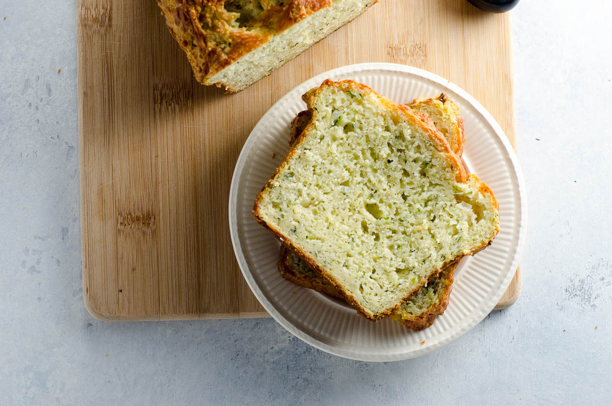 Zucchini Cornbread |Savory Cornbread - Ruchik Randhap