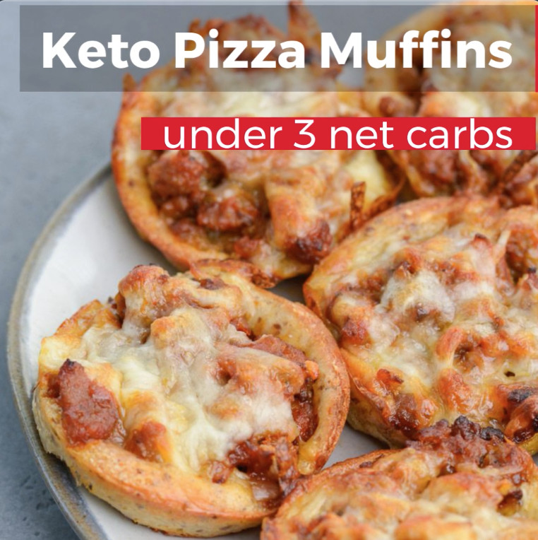 Keto Pizza Egg Bites • Low Carb with Jennifer