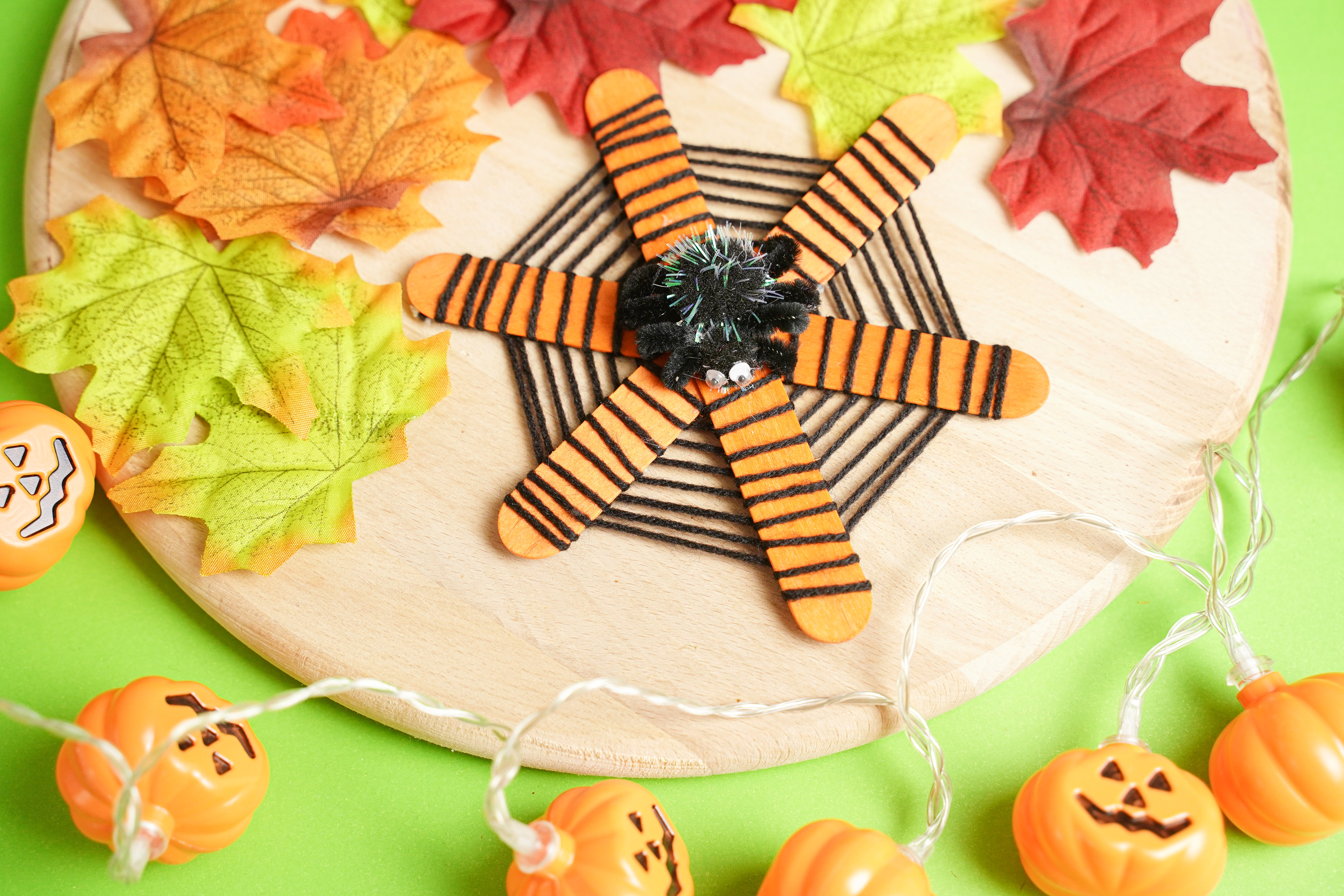How To Make A Spider Web  CHEAP & EASY HALLOWEEN DECORATIONS 📍 How To  With Kristin 
