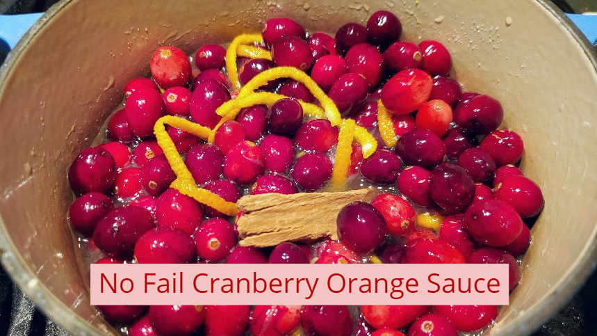 Cranberry Orange Sauce - Like Mother, Like Daughter