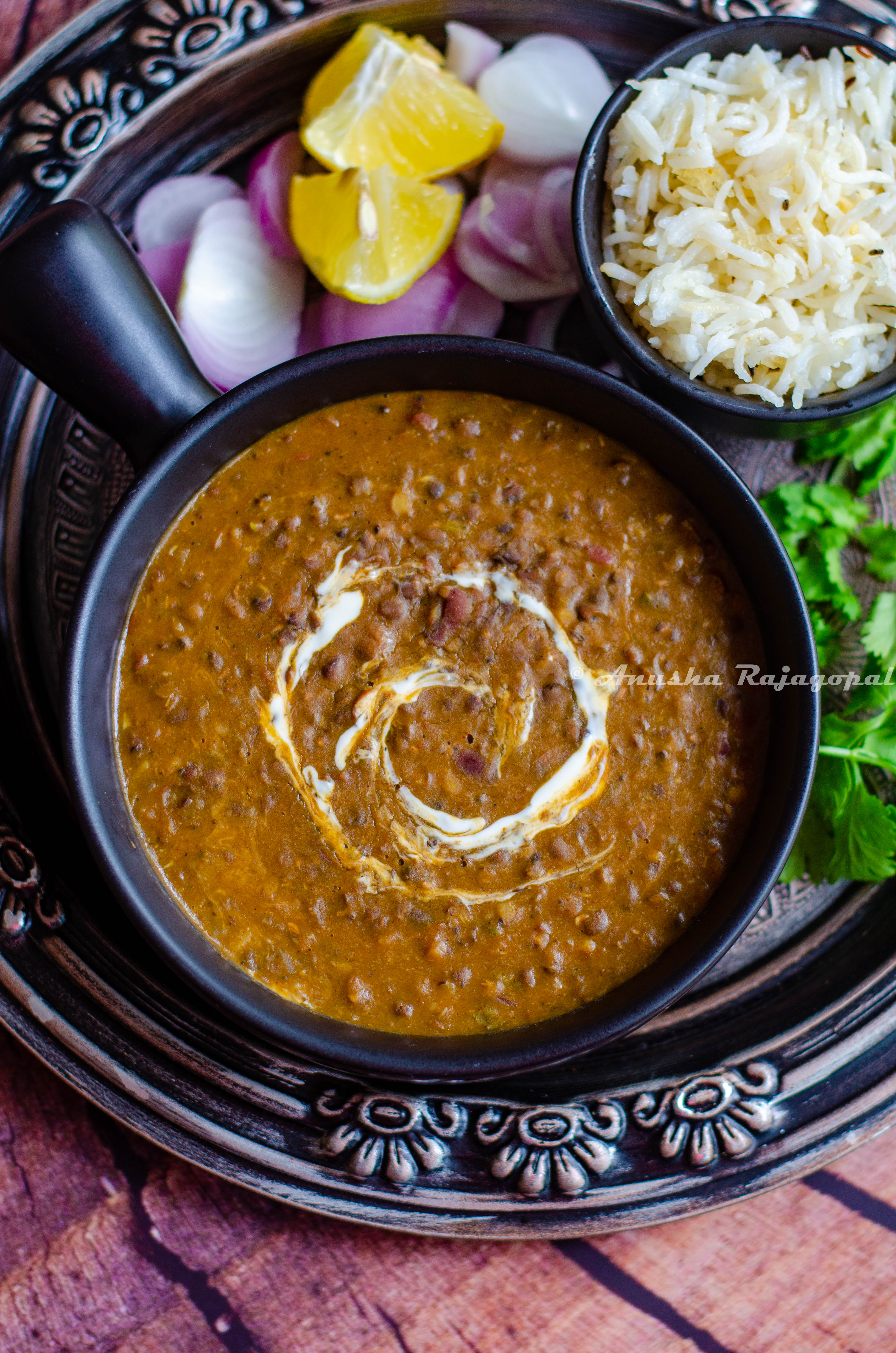 instant pot black dal