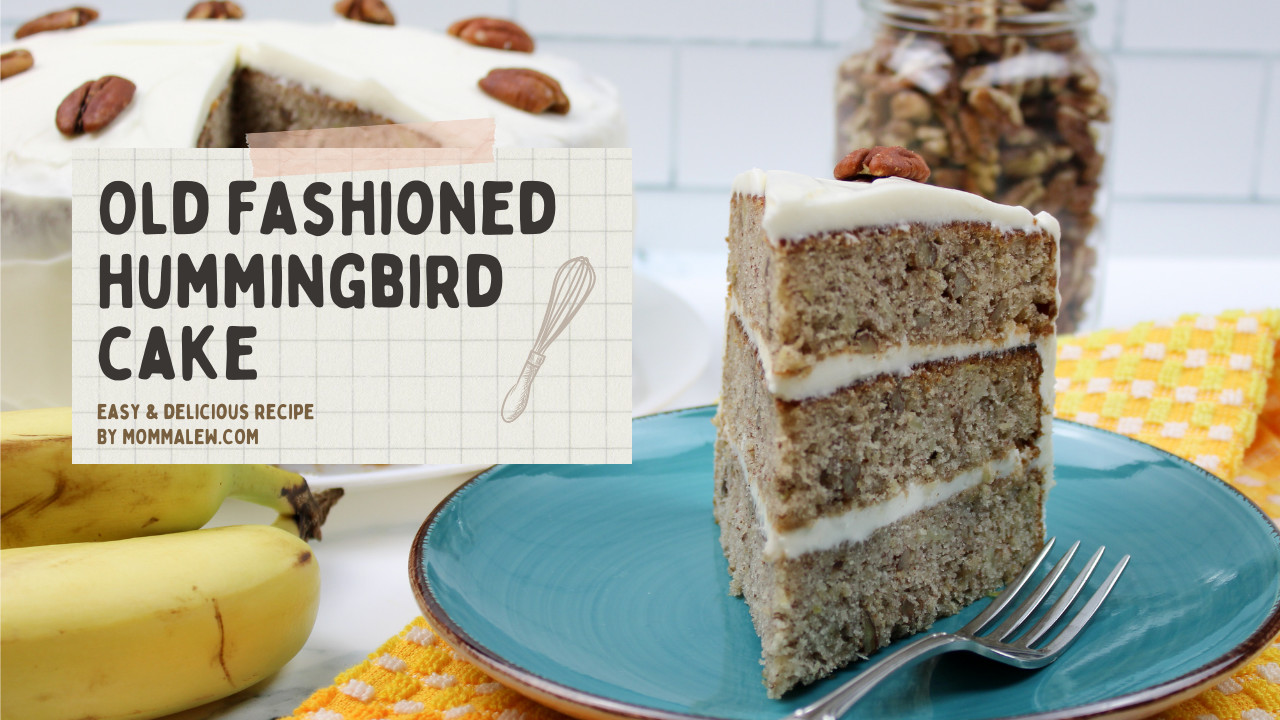 HUMMINGBIRD CAKE FOR 2 - GRANDMA HONEY'S HOUSE