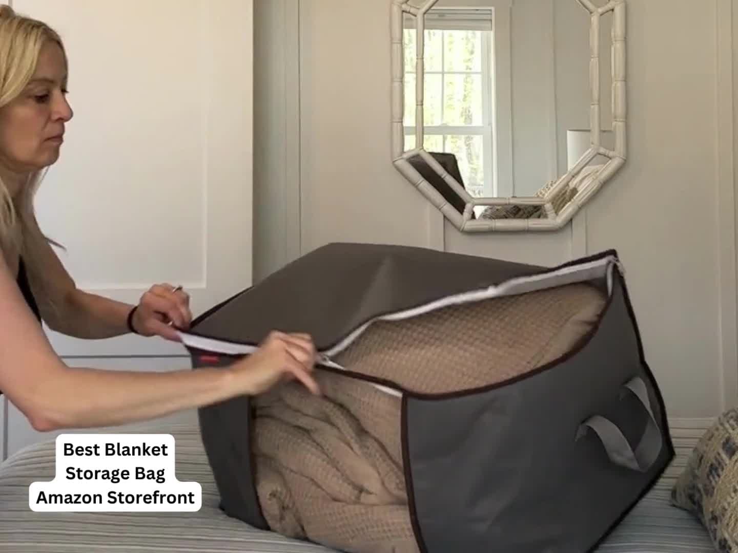 Why Every Household Needs A Blanket Storage Bag? by Chaos Cleared