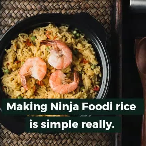 Ninja foodi 2025 shrimp fried rice