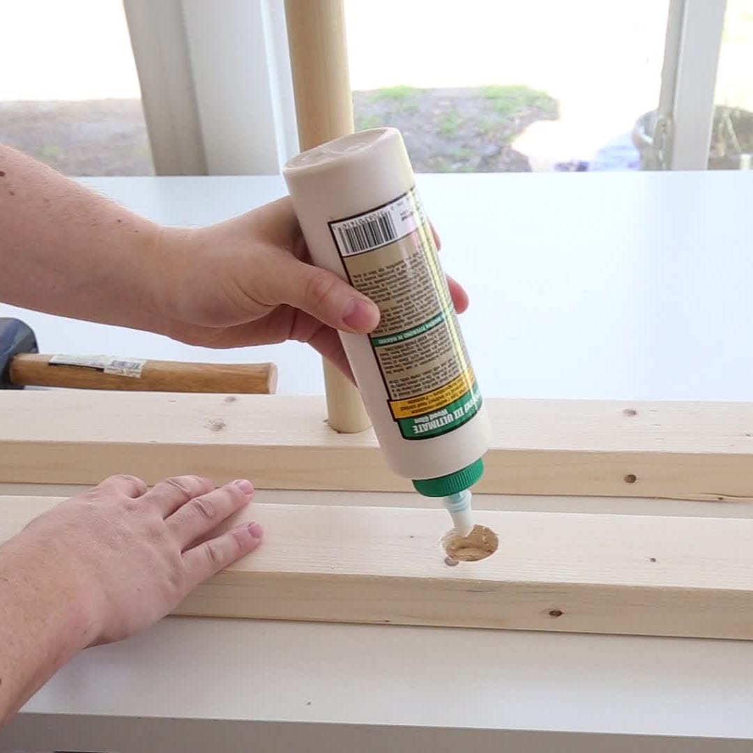 DIY Blanket Ladder