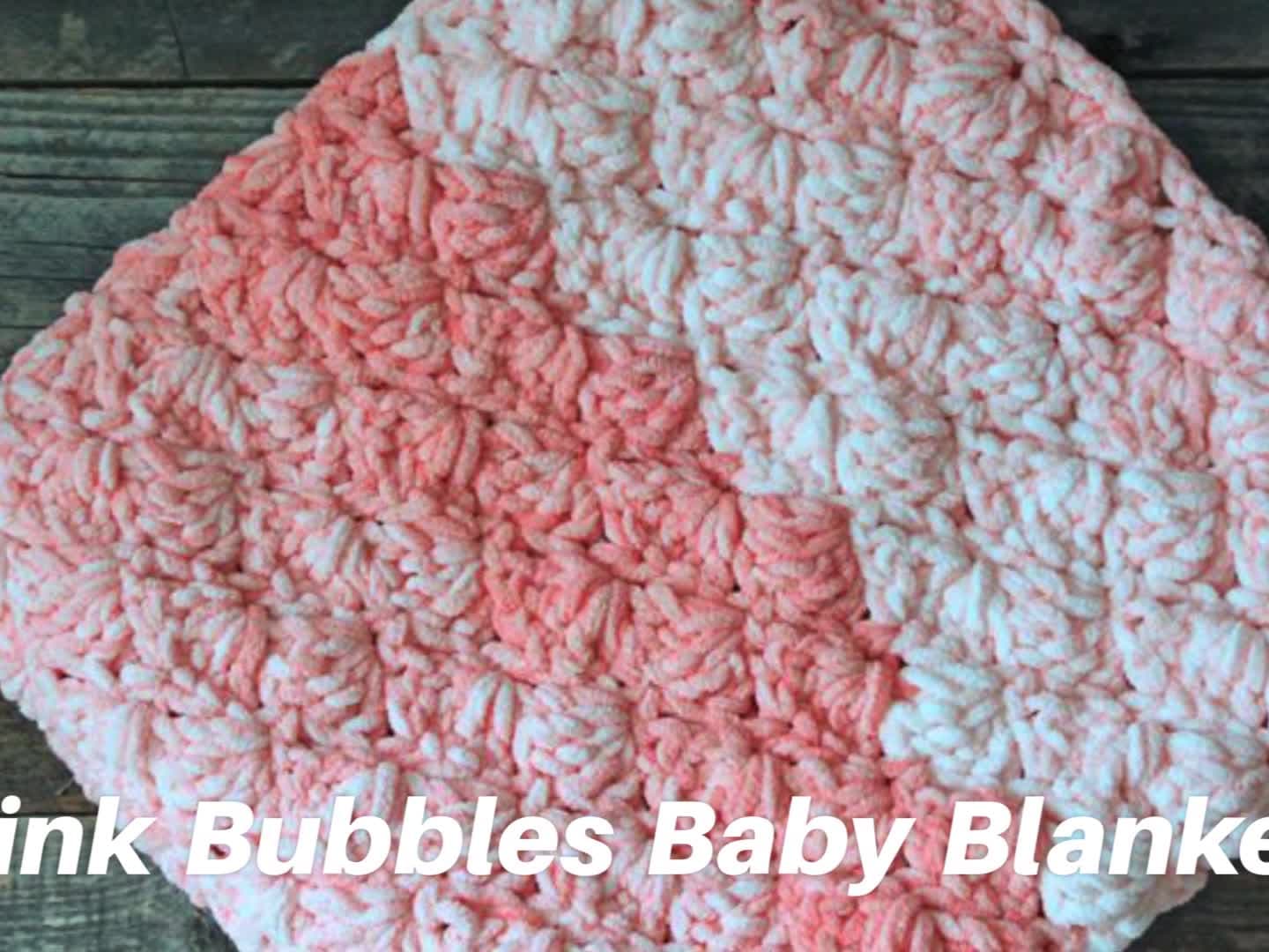 Swirl Cluster Throw Crocheting Blanket Pattern: Easy Free Pattern - A More  Crafty Life