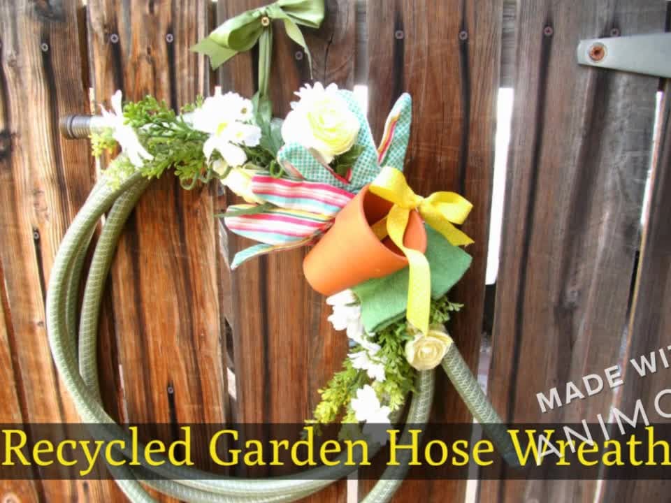 Antique garden hose reel - The Hoarde Vintage