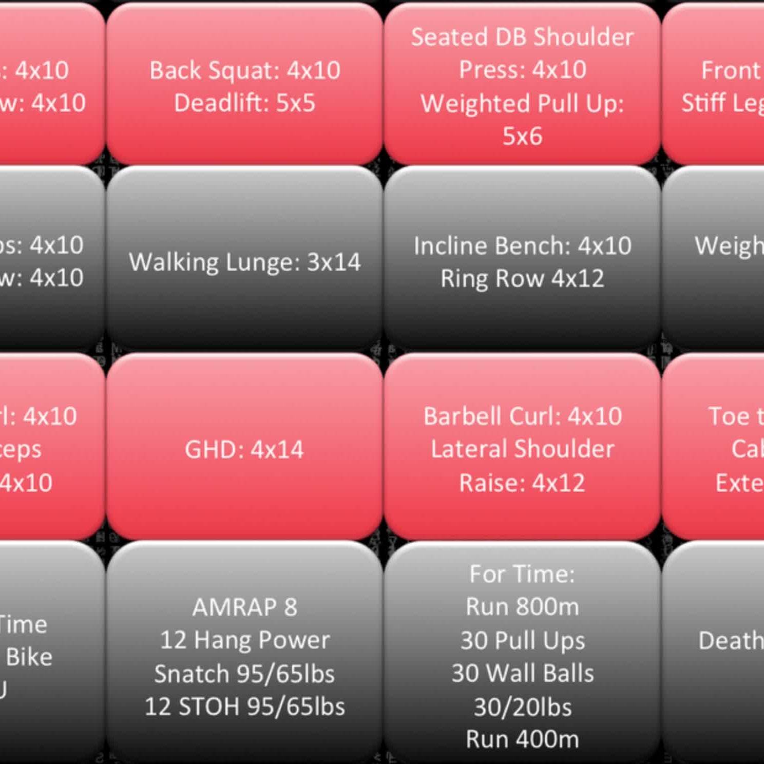Functional bodybuilding online routine