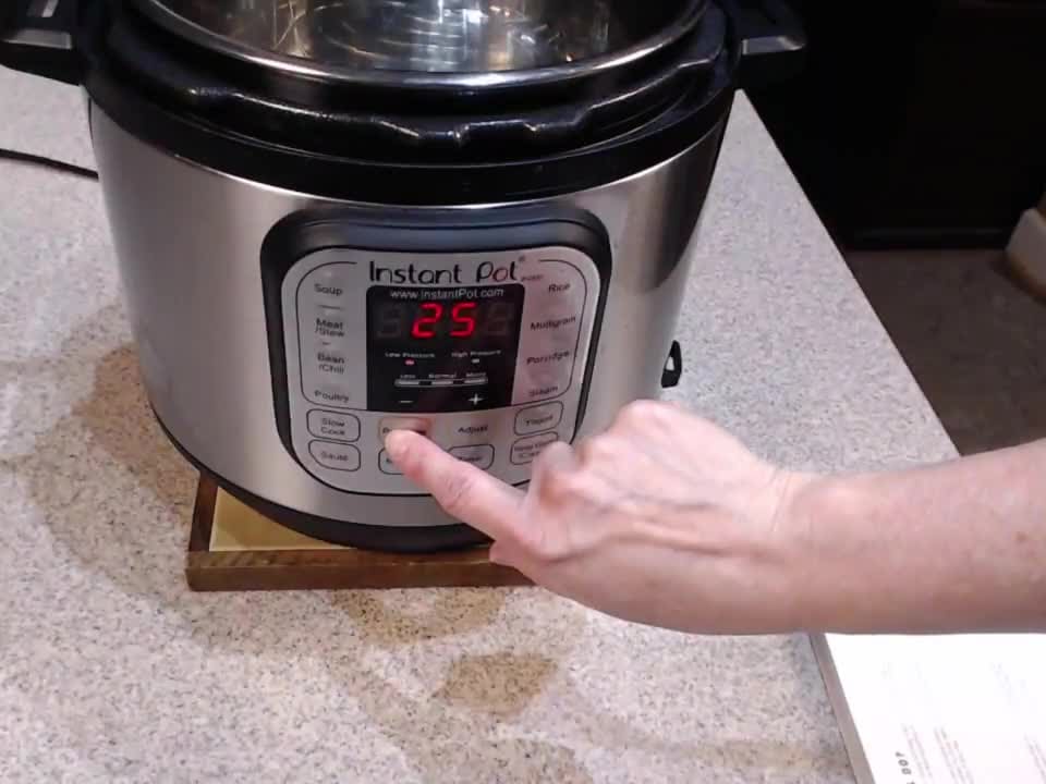 Learn the Most Used Instant Pot Buttons