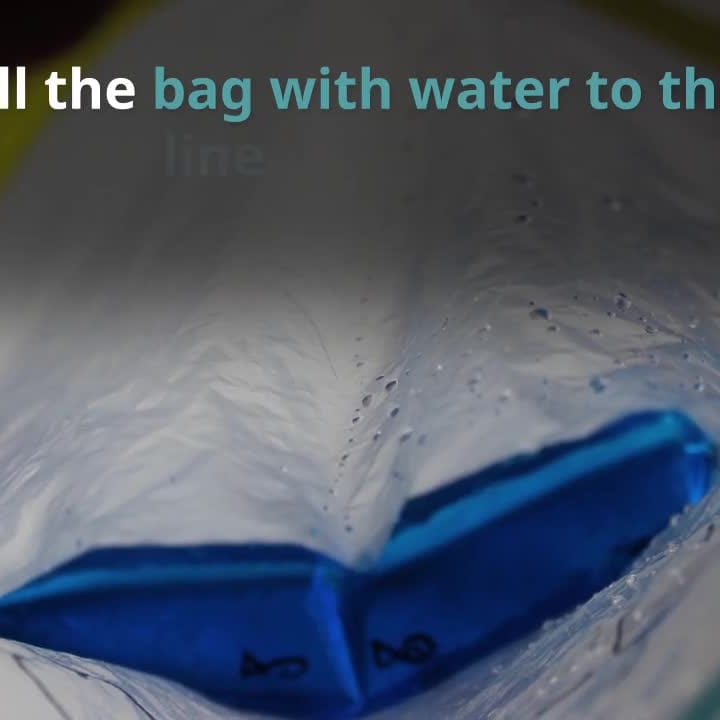 Water Flow Experiment in a Bag – joyful parenting