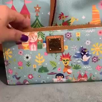 Dooney and bourke small world wallet store