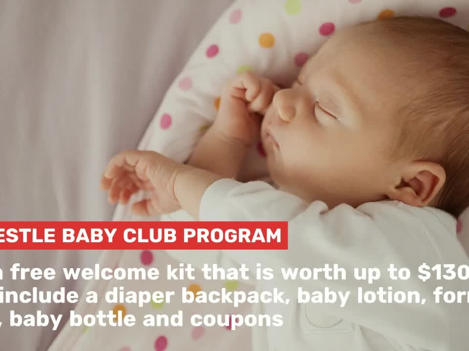 Nestle baby club sales welcome kit 2019