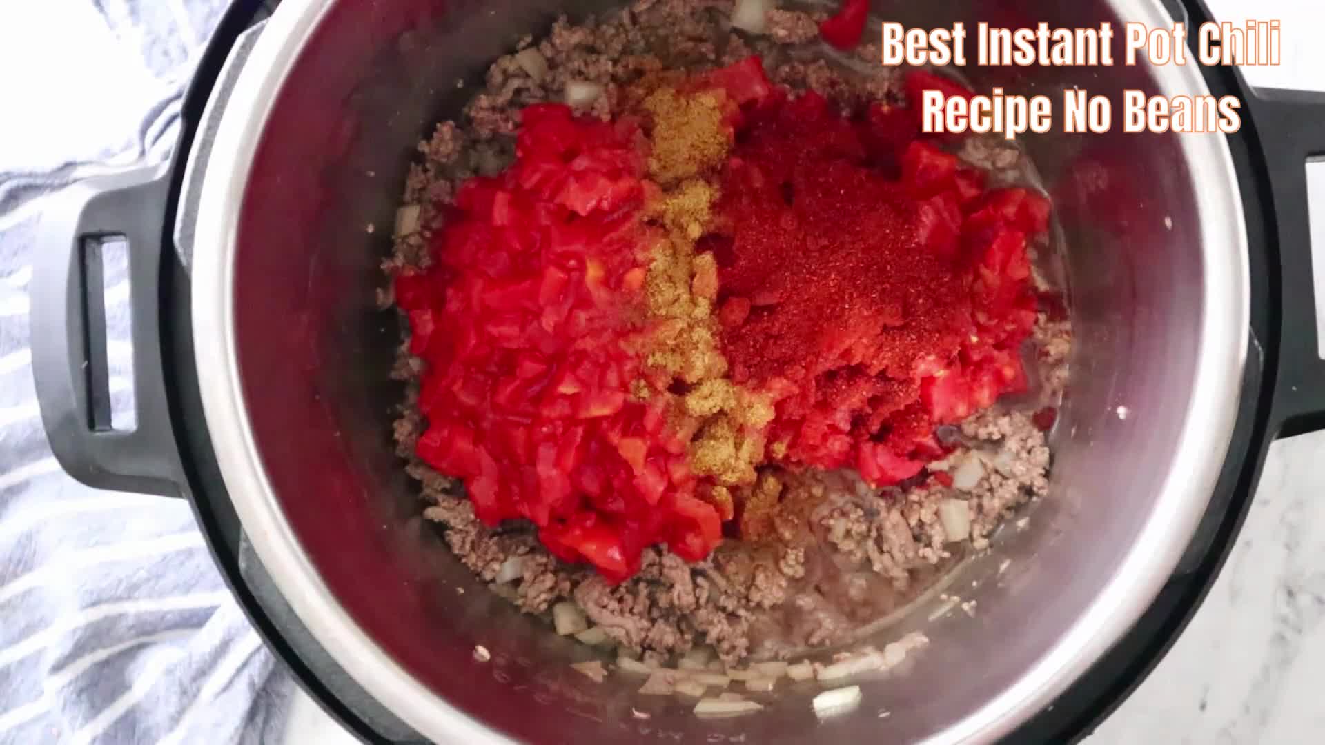 Instant pot chilli no beans deals