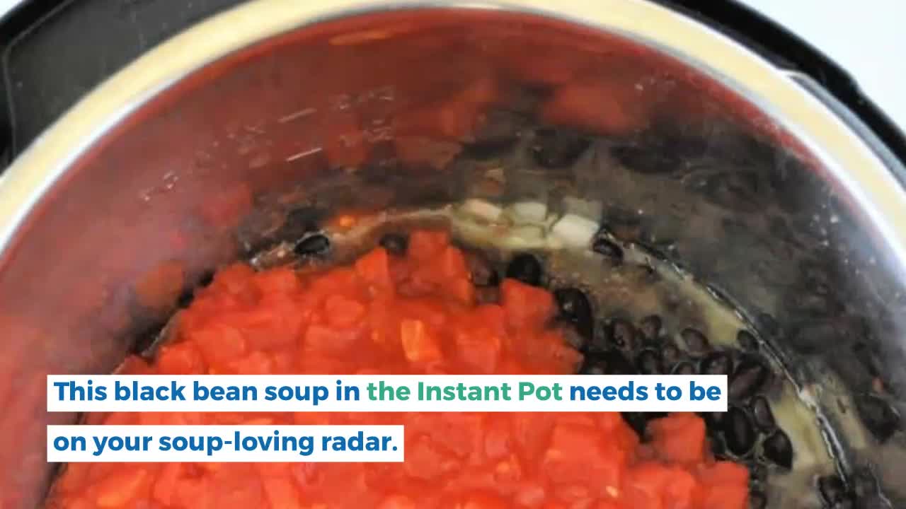 Black bean best sale soup ninja foodi