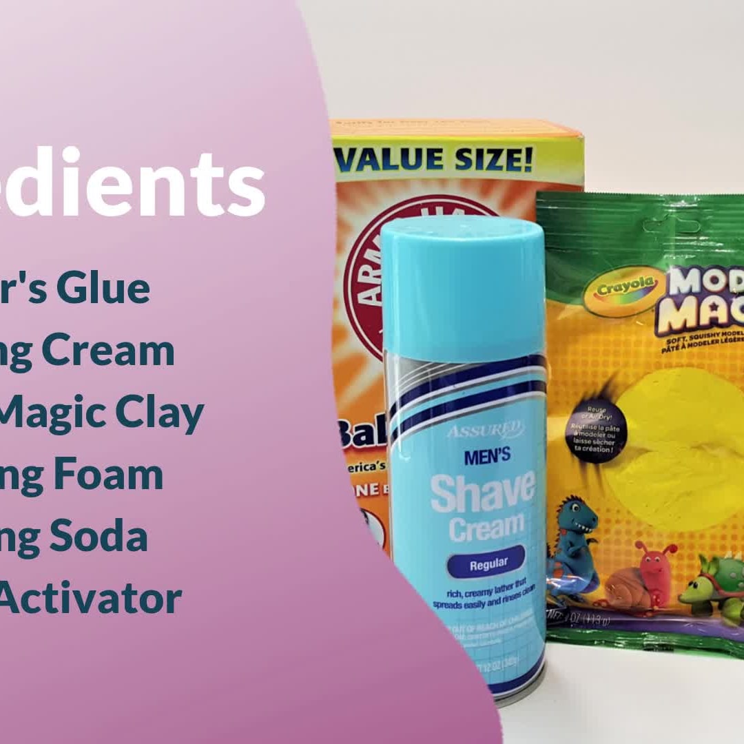 Soft Clay for Butter Slime, DIY Butter Slime