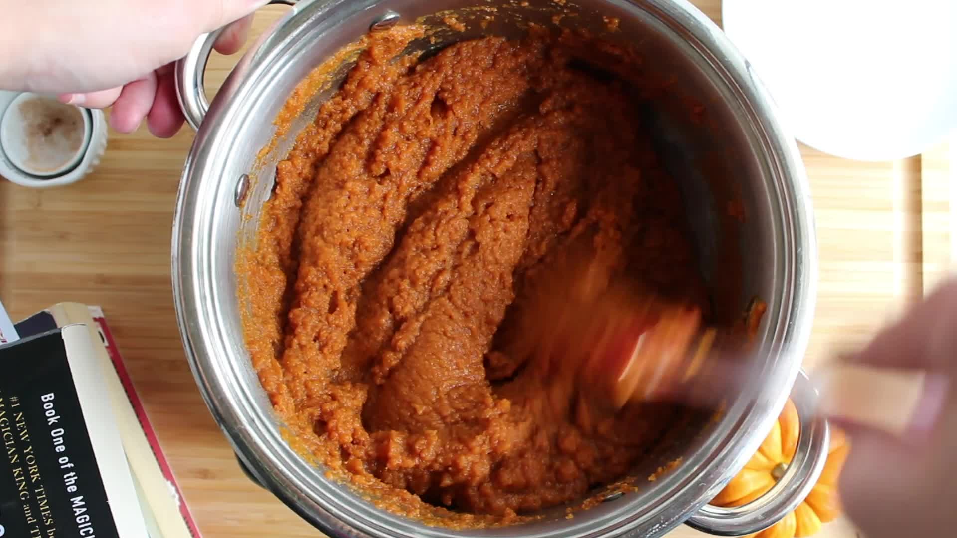 Maple Pumpkin Butter - Cooking with Cocktail Rings