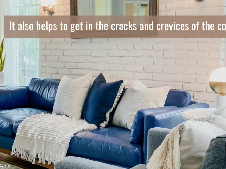 How to Chalk Paint a Leather Sofa – Hallstrom Home