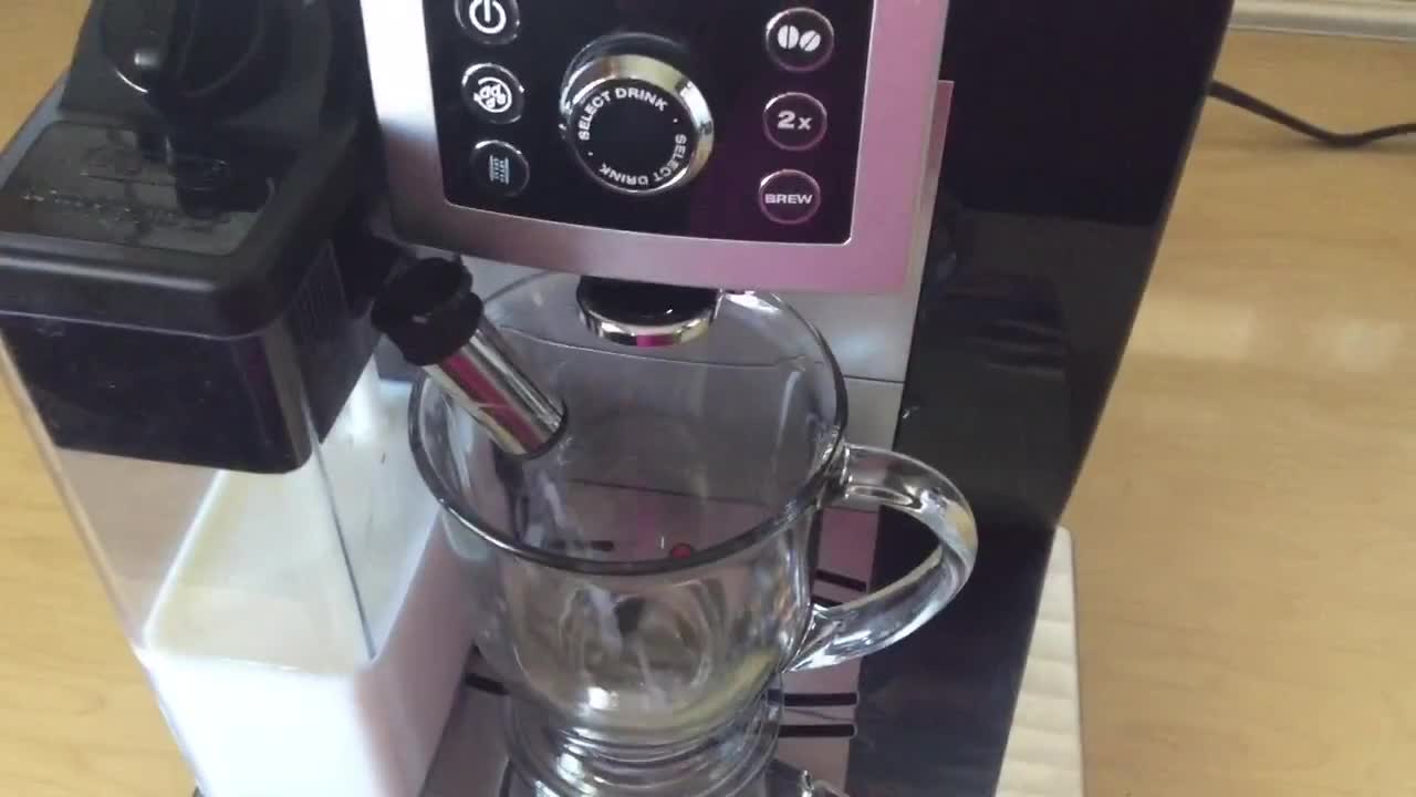 How to Make a Cappuccino in Your De'Longhi ECAM 23.210 Coffee Machine 