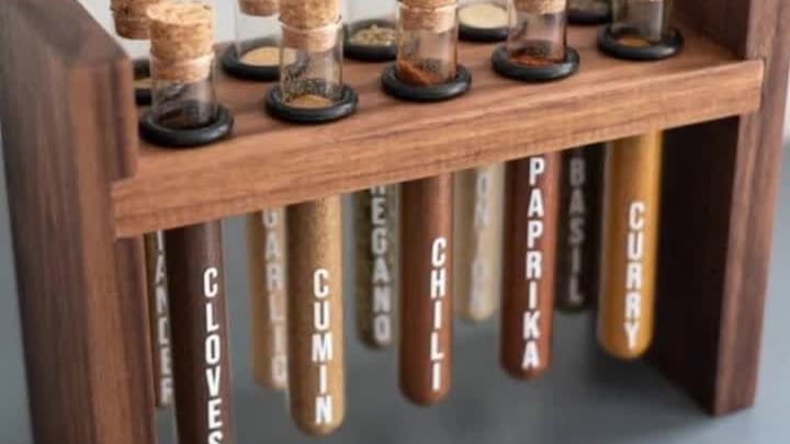 Test tube spice rack ikea best sale