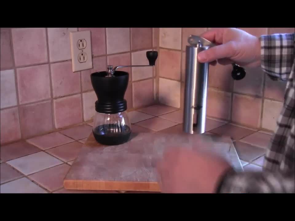 Manual Coffee Grinder by JavaPresse — Manual Coffee Bean Grinder