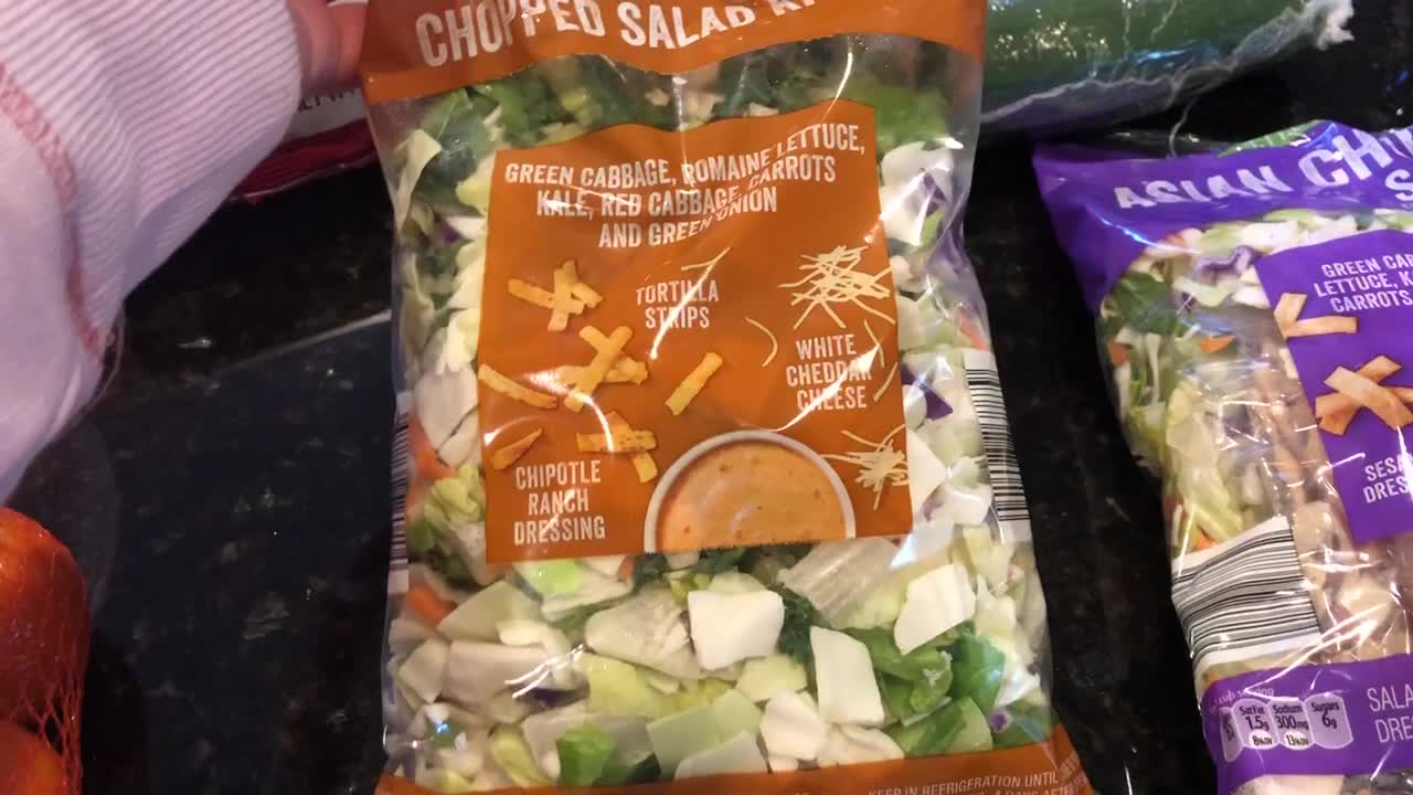 ALDI Little Salad Bar Asian Chopped Salad Kit Pickup