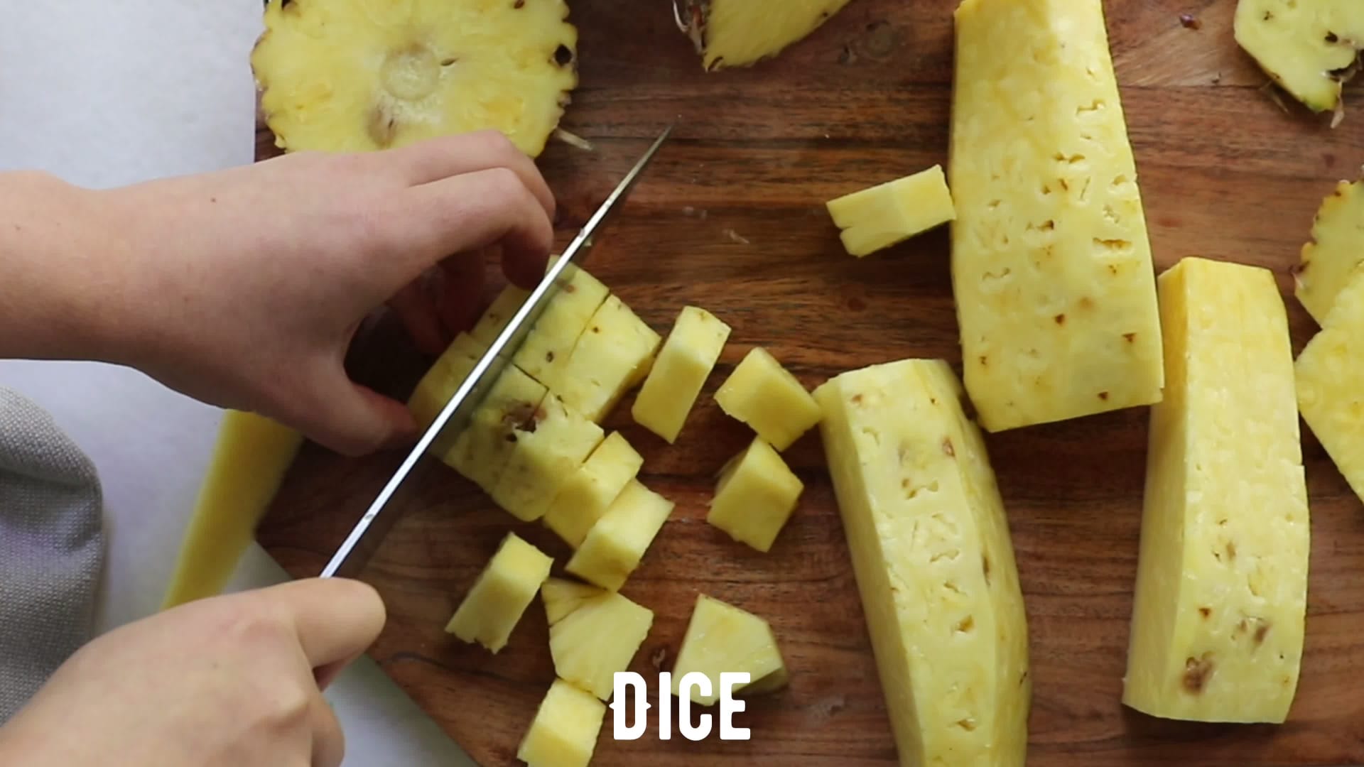 How to Cut and Freeze Pineapple - Budget Bytes