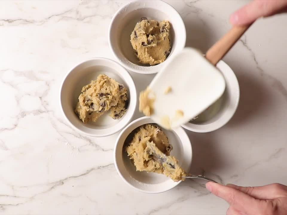 Air Fryer Deep Dish Chocolate Chip Cookie Bowls - A License To Grill
