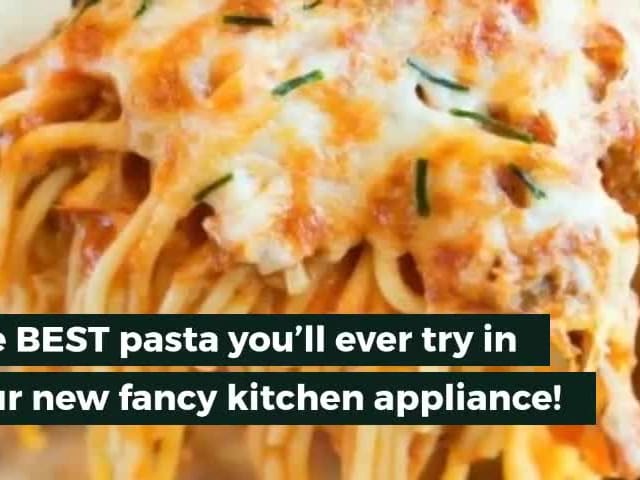 Cheesy ninja sales foodi spaghetti