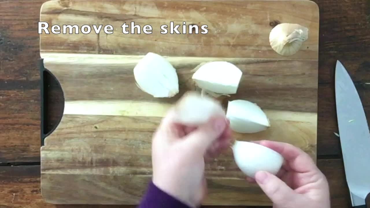 5 Minute Recipe • How To Freeze Onions • Loaves and Dishes
