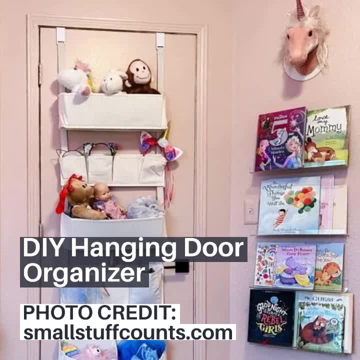 DIY Stuffed Animal Storage Bin with Macrame Net - Houseful of Handmade