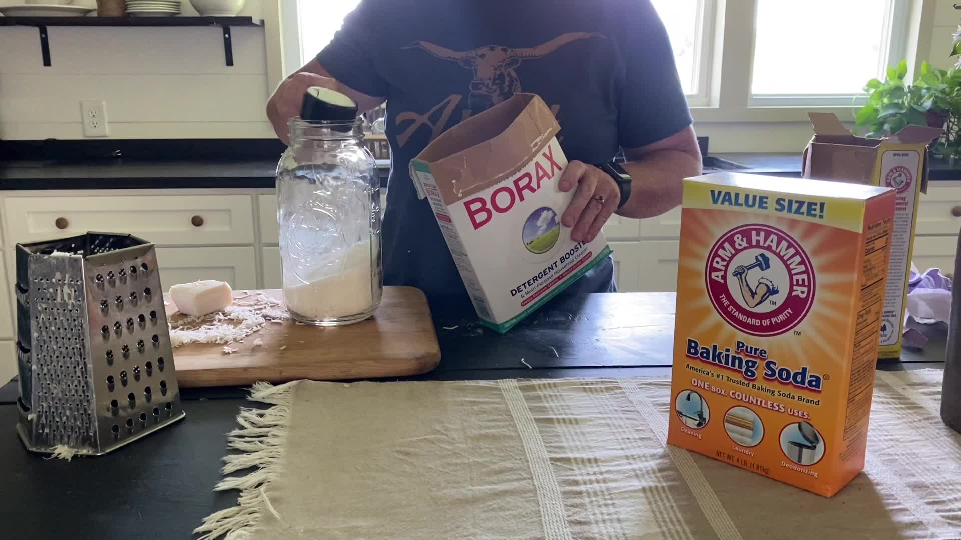 How to Make Homemade Laundry Detergent Without Borax