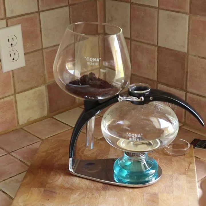Our review of the Cona vacuum coffee maker