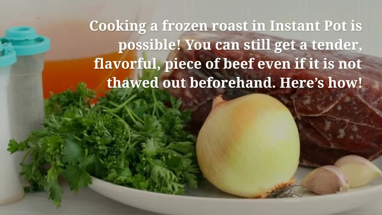 London broil hotsell instant pot frozen