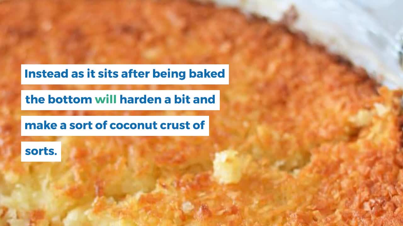 Easy Gluten Free Coconut Pie Recipe - Yes you CAN