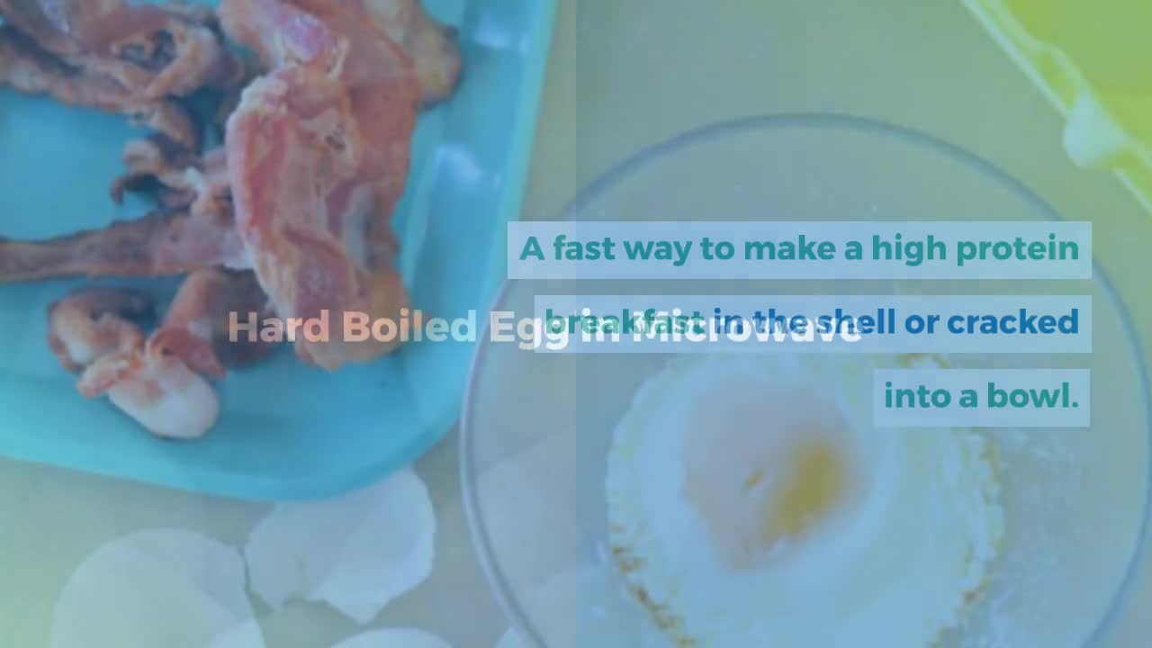 Microwave Hard Boiled Eggs • The Simple Parent