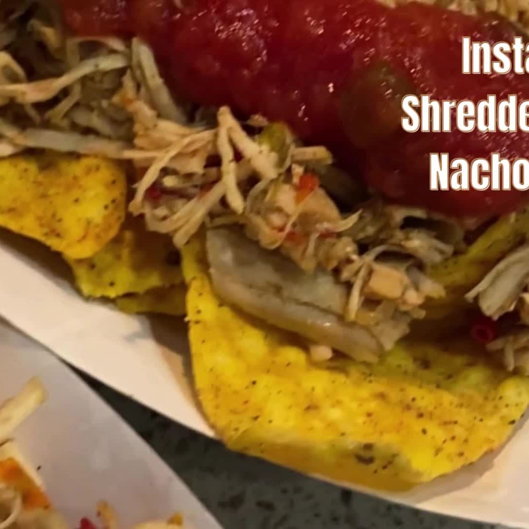 Instant pot shredded hotsell chicken nachos