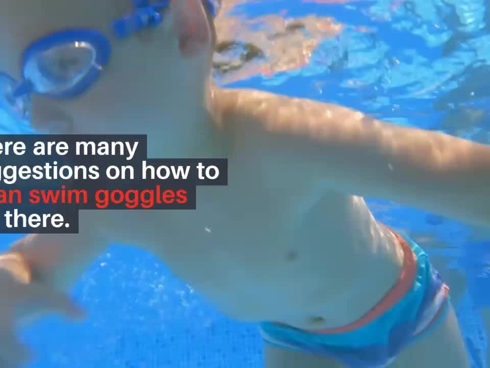 How to 2025 clean swimming goggles