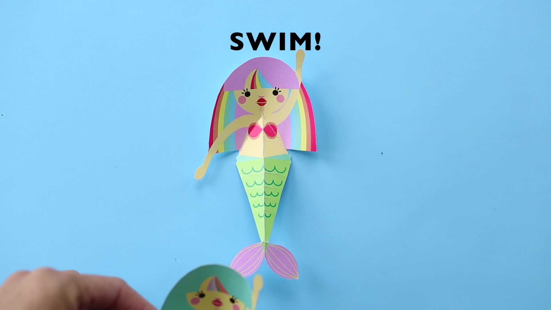 Easy DIY Paper Mermaid Craft - S&S Blog