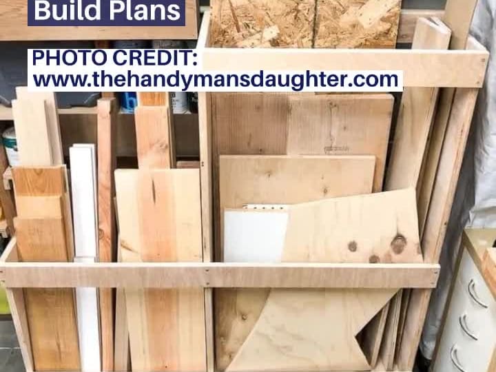 Triple-Threat Storage for Lumber, Scraps, and Sheet Goods Woodworking Plan