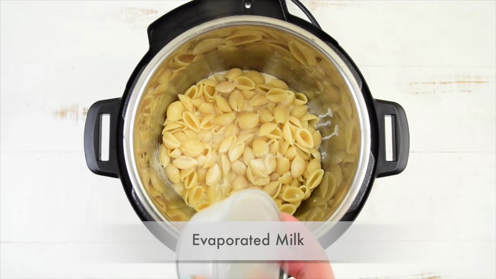 Instant pot recipes shop with evaporated milk
