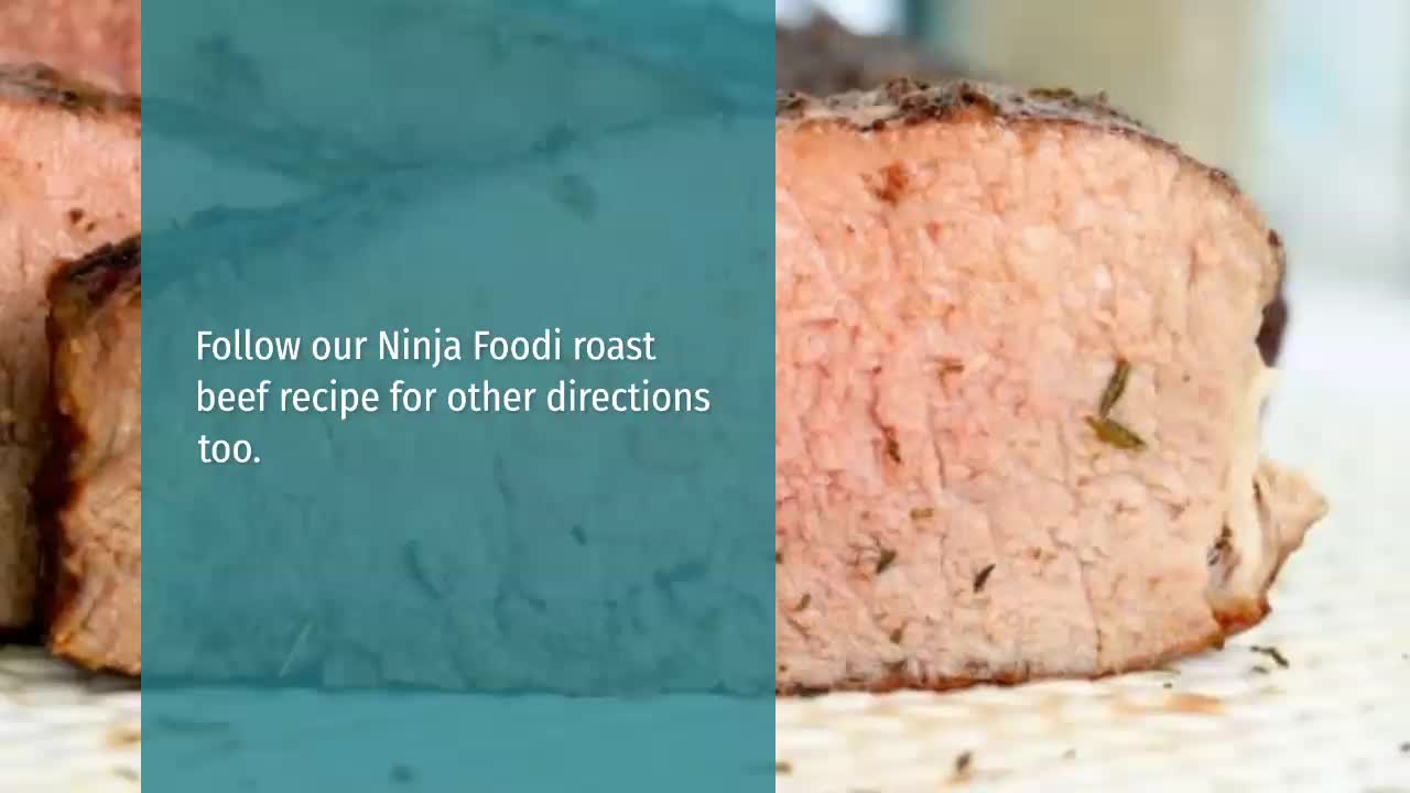 Ninja foodi rump on sale roast recipe