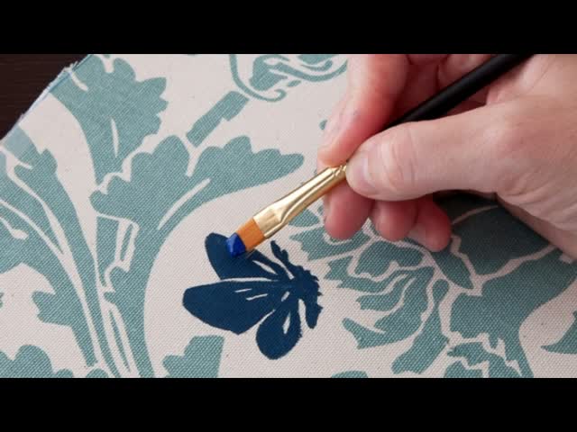 It's Easy! How To Turn Acrylic Paint Into Fabric Paint - Little