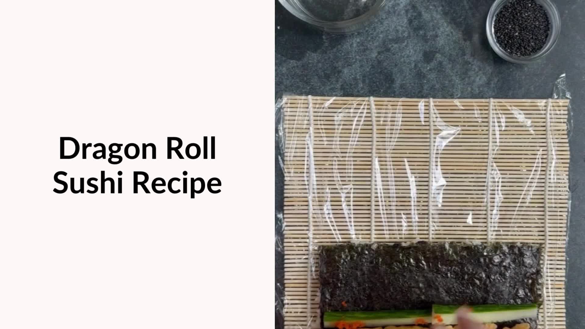 Dragon Roll Recipe ドラゴンロール • Just One Cookbook