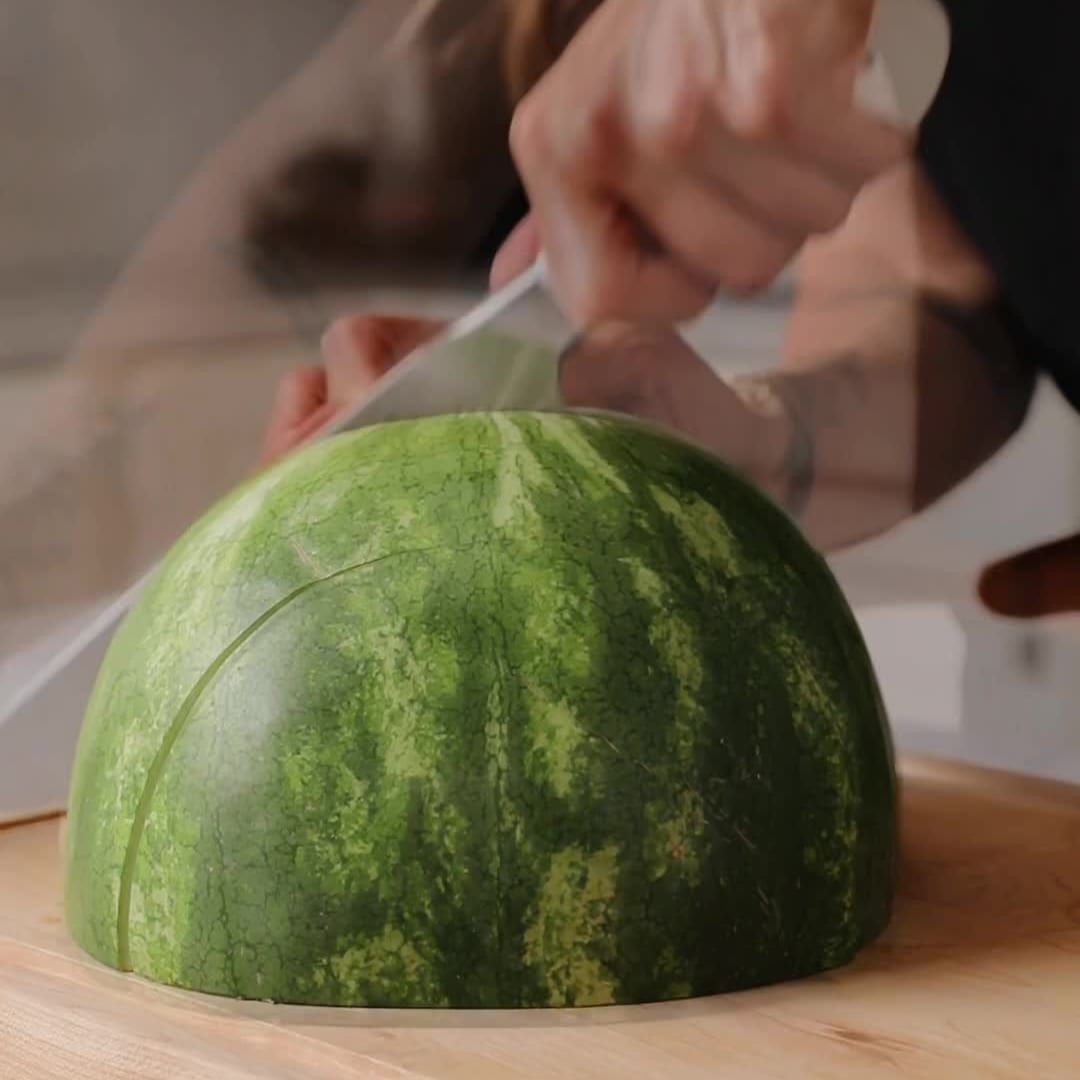 Watermelon Rind Smoothie Cubes - Kalejunkie