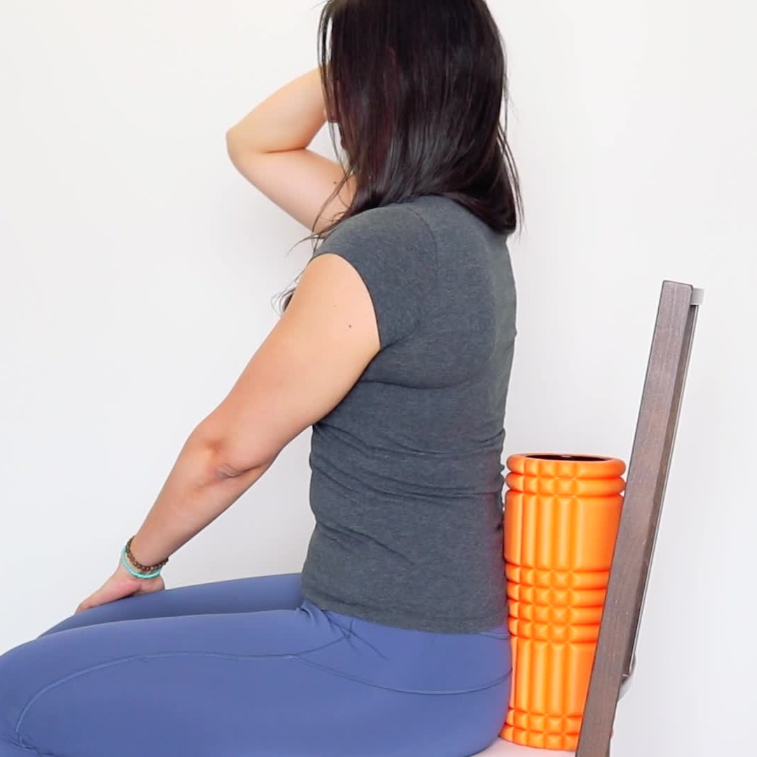 5 Seated Chair Exercises For Back Pain - Coach Sofia Fitness