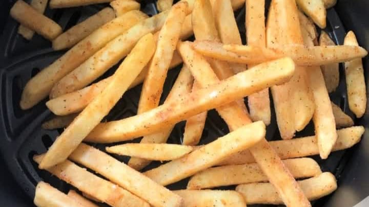 Air Fryer Frozen French Fries - Fabulessly Frugal